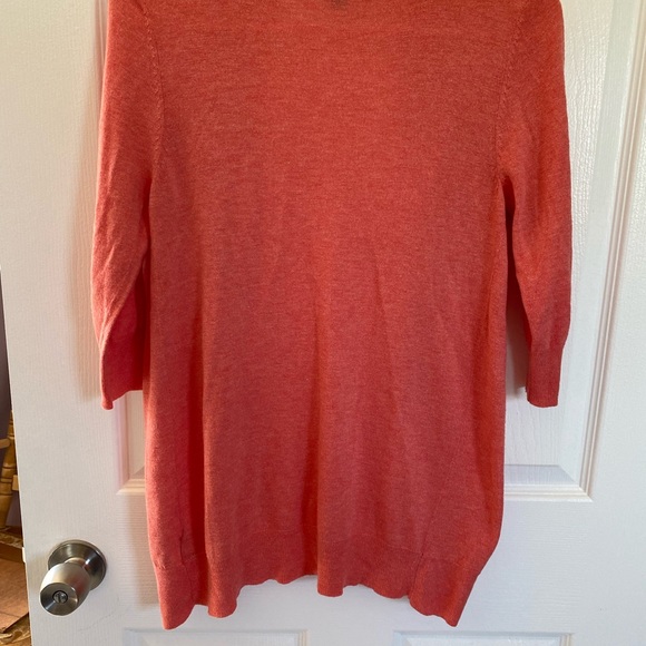 Coral sweater cardigan size M - Picture 4 of 4